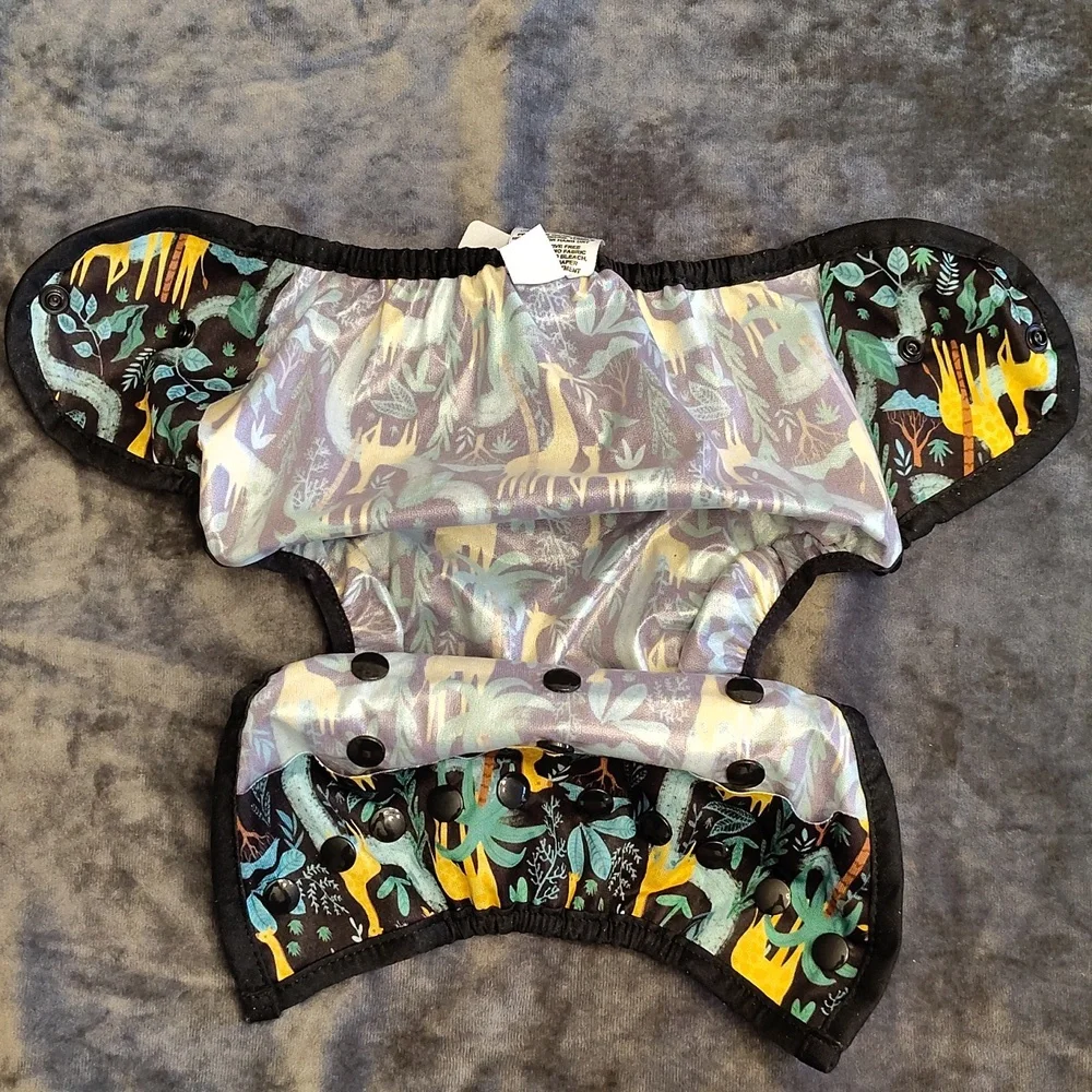 🐥 Thirsties Duo Wrap Diaper Cover For Swimming. Waterproof. Size 1. 6-18 lbs